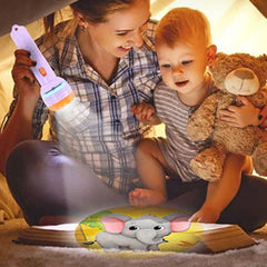 Kletshuts™ FlashlightProjector: Magische Verhaaltjestijd Zaklampprojector Voor Kinderen