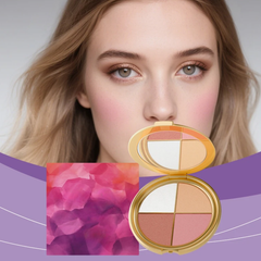 MultiPalette™ 1+1 GRATIS: Eenvoudig Mengen Alles-In-Één Gezicht Oog Blozen Multi Palet
