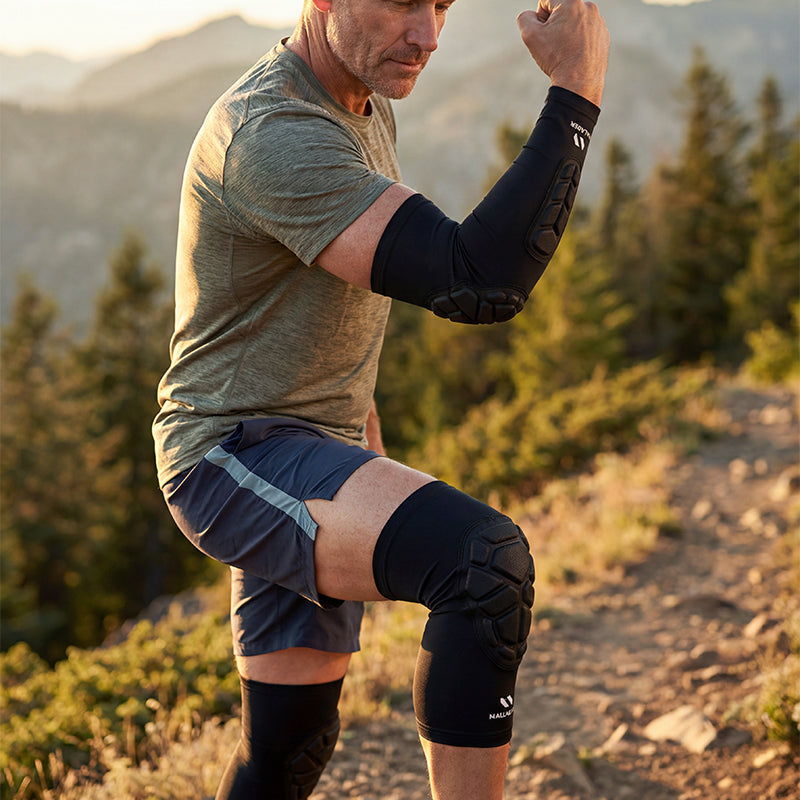 JointSupport: Antislip Ademend Knie- En Elleboogjointondersteuning Protector