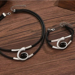 Jewelance™ SpiralNecklace 1+1 GRATIS: Vintage Boheemse Spiraal Ketting En Armband