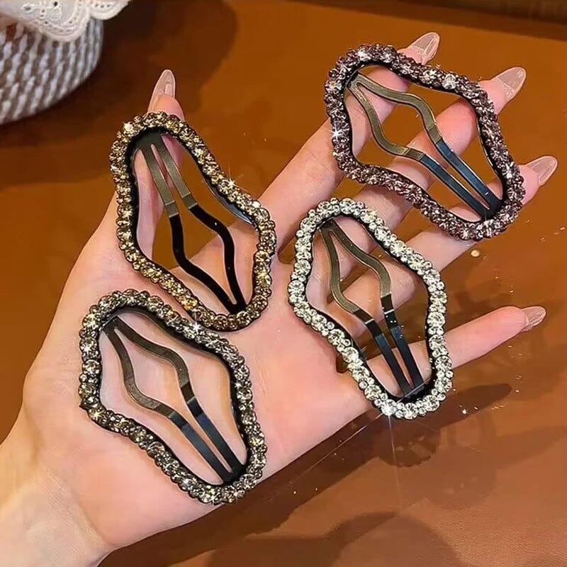 Rose® BlingClips - Strass Bling Snap Haarclip Barrettes