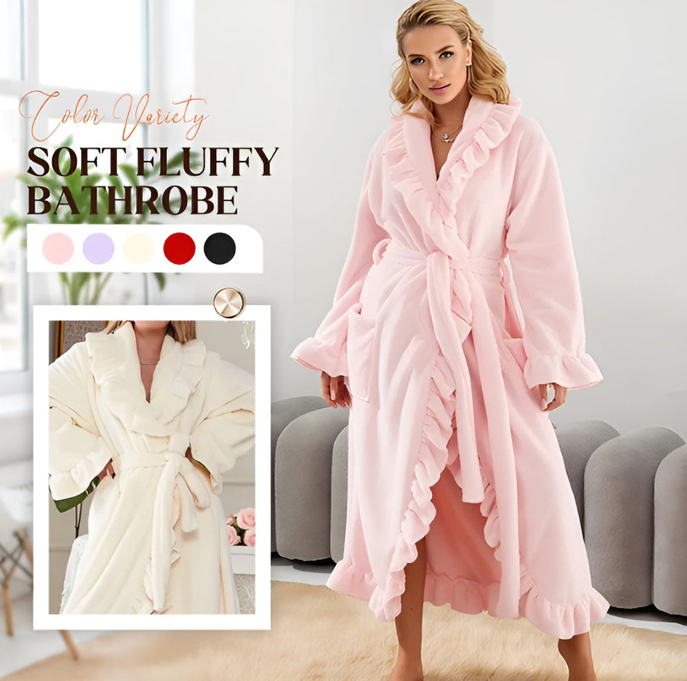 Icone™ ComfyRobe: Ultieme Luxe Huidvriendelijke Pluizige Comfortabele Kamerjas