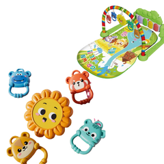 Kletshuts™ MusicBaby: Interactieve Leuke Kleurrijke Muzikale Baby Speelmat