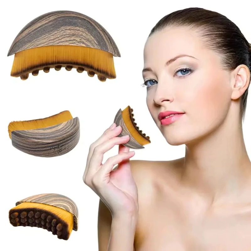 ContourBrush 1+1 GRATIS: Eenvoudige Grip Gezichts  Beeldhouwen En Massage Contourborstel