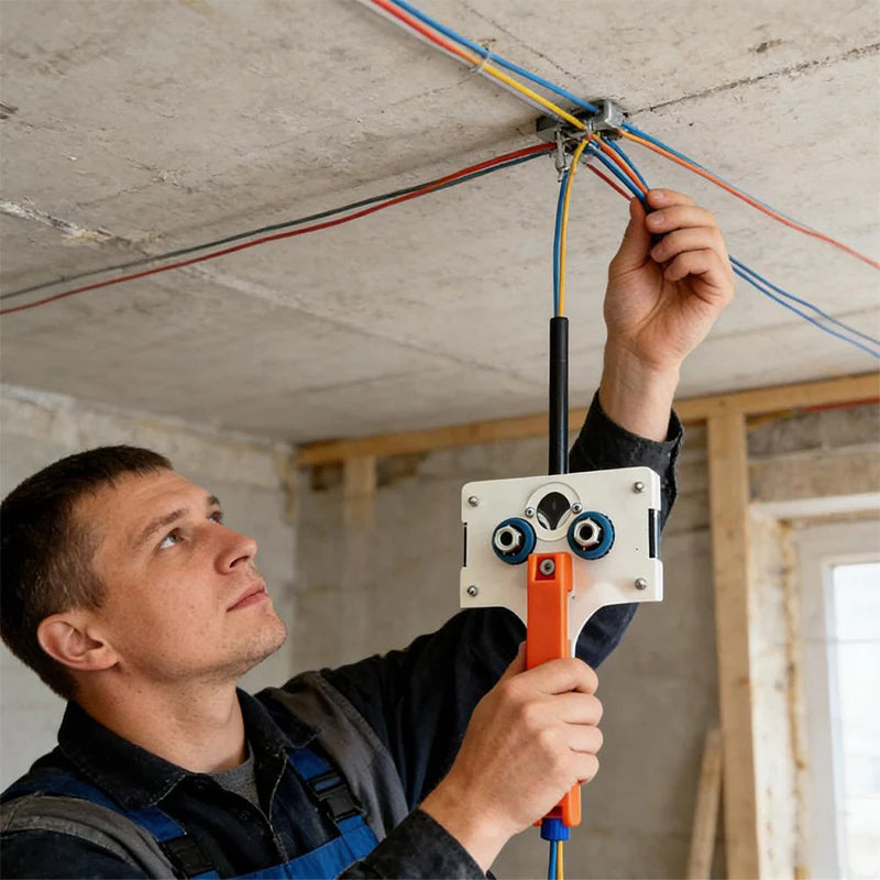 WirePuller - Draadtoevoer Trekapparaat Voor Elektrische Kabelinstallatie