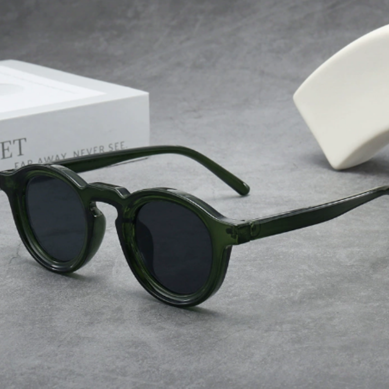 RetroSunglasses 1+1 GRATIS - Vintage Ronde Frame Retro Zonnebrillen