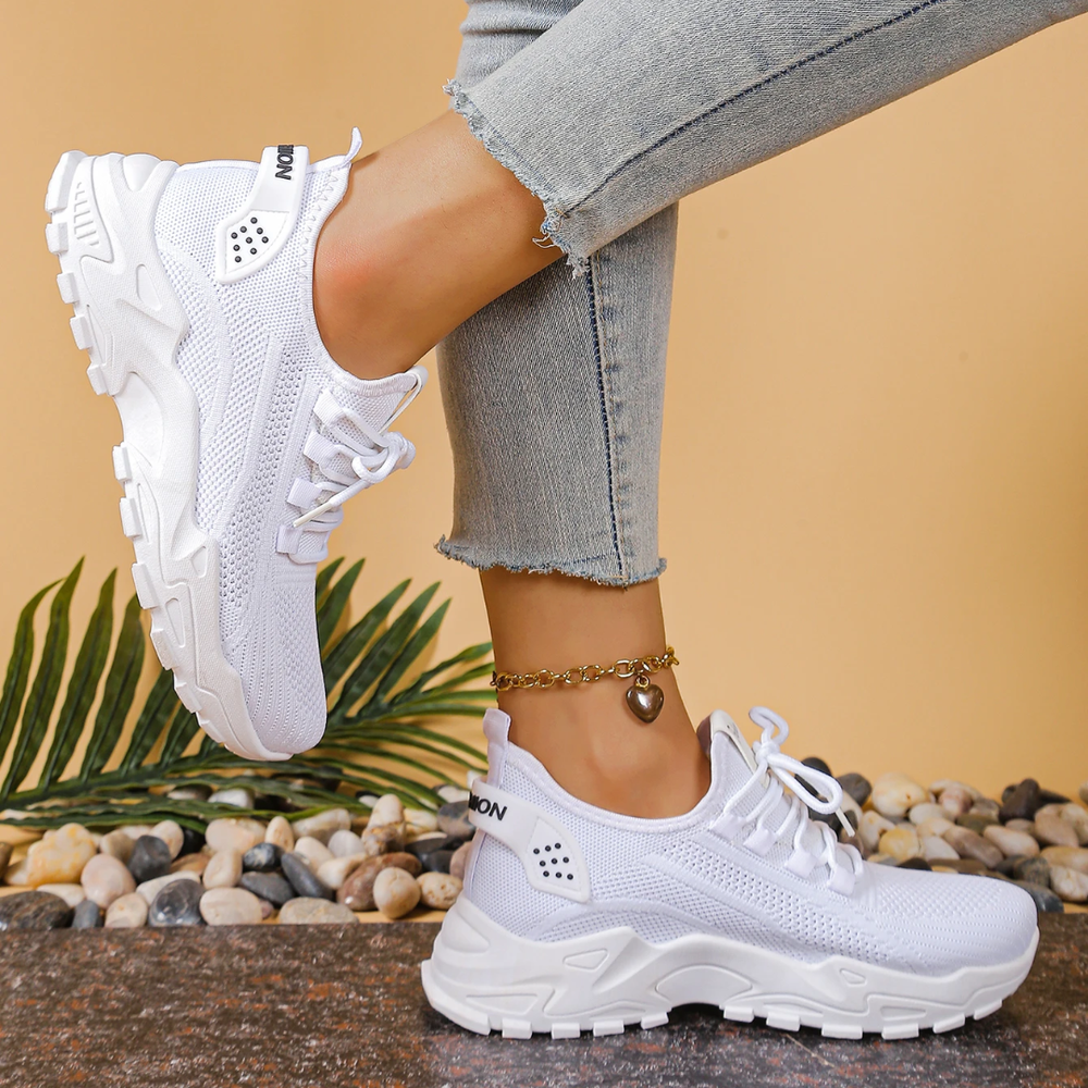 Happy™ BreathableSneakers: Dames Mesh Sport Ademend Sneakers