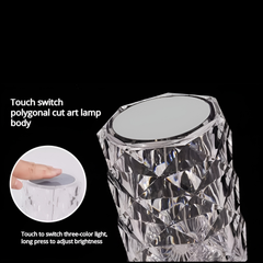 Ledsen™ SparkleLamp: Elegante Verlichtende Kristallen Diamanten Fonkel Lamp