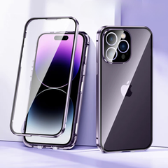 MagneticCase: Volledige Bescherming Dubbelzijdige Transparante Magnetische Geval
