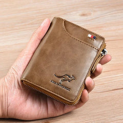 Icone™ ZippyWallet: Heren Rits Portemonnee Met RFID-Bescherming