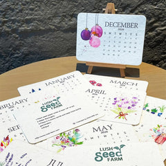 PaperSeeds: Milieuvriendelijk Liefde 2026 Papier Zaad Kalender