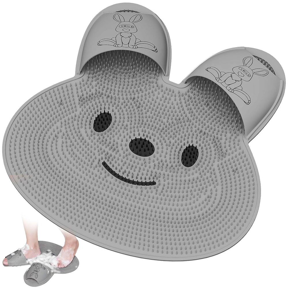 FootScrubber™ - Konijnvormige Douche Voeten Schrobber En Massage Mat