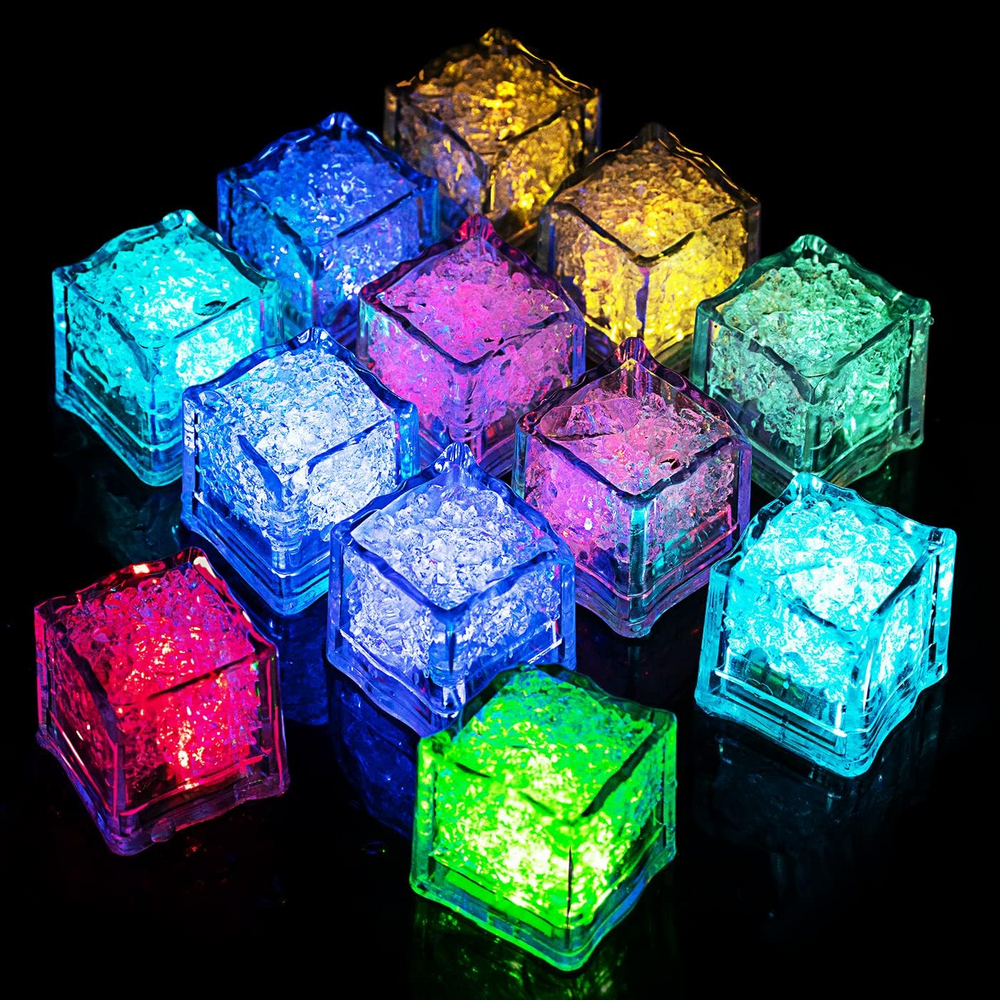 Ledsen™ CubeLights: Waterdicht Veelkleurig Knipperend Gloeiend Kubus Lichten