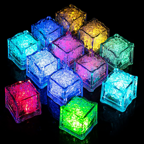 Ledsen™ CubeLights: Waterdicht Veelkleurig Knipperend Gloeiend Kubus Lichten