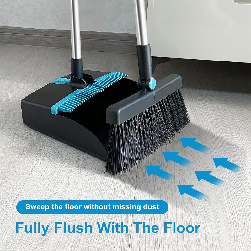 Cleaner Pro° FlexibleBroom: Verstelbare Lange Handgreep Eenvoudige Opslag Flexibele Bezem