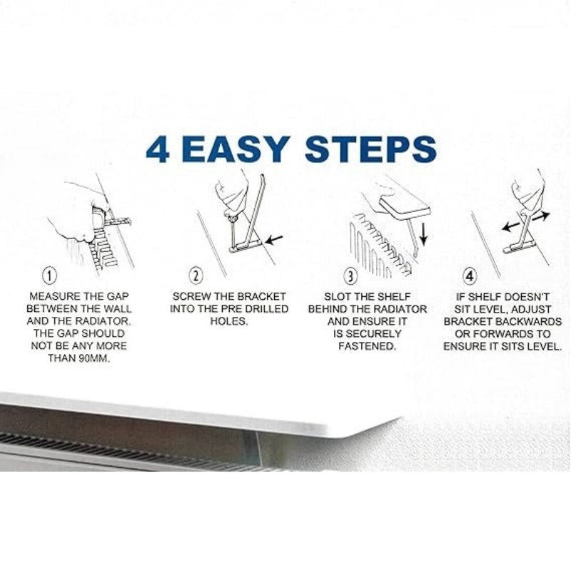 UltiFurni® EasyShelf: Eenvoudig Te Installeren Zwevende Opbergplank