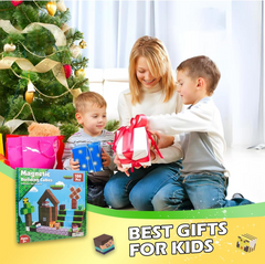 Kletshuts™ MagneticBlocks: Creatief Magnetisch Blokken Tegel Bouwer Set