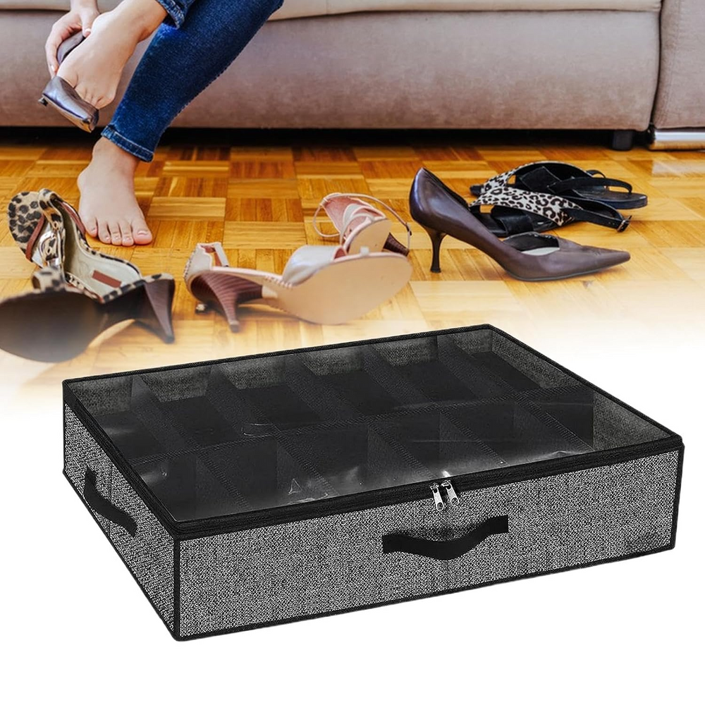 Globetrek° FootwearOrganizer: Ruimte Maximalisator Stof Bescherming Rits Schoeisel Organisator