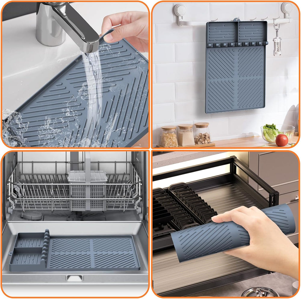 Globetrek° GriddleMat: Wasbare BBQ Griddle Zijplankmat