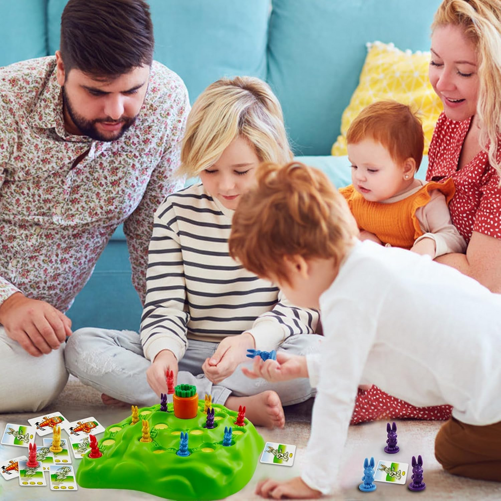 Kletshuts™ BunnyTrap: Familie Vriendelijk Konijn Val Strategie Spel