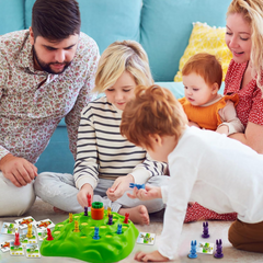 Kletshuts™ BunnyTrap: Familie Vriendelijk Konijn Val Strategie Spel