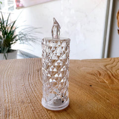 Ledsen™ CrystalCandle 1+1 GRATIS: Elegant Kristal Kaars Geïnspireerd LED Tafel Licht