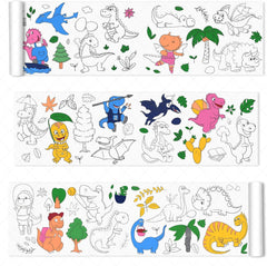 Kletshuts™ ColoringRolls  1+1 GRATIS: Kinderen Creatieve DIY Papieren Teken- En Kleurrollen