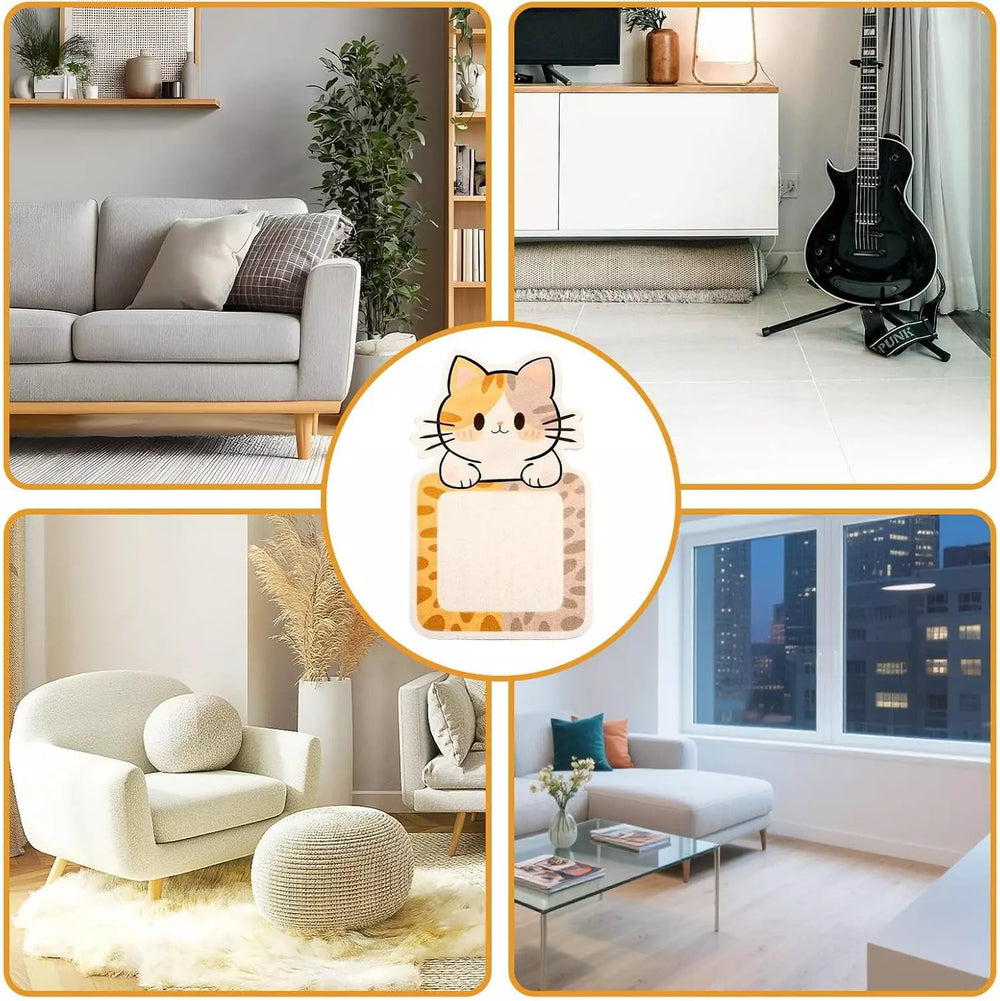 Catfri® ScratchingSticker: Slimme Gemakkelijke Kat Mat Krab Sticker