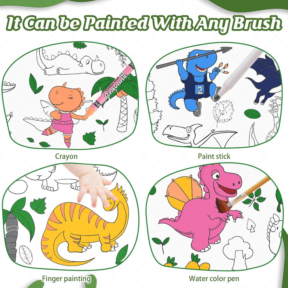 Kletshuts™ ColoringRolls  1+1 GRATIS: Kinderen Creatieve DIY Papieren Teken- En Kleurrollen