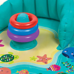 Kletshuts™ WaterMat - Opblaasbare Baby Plons Speelmat Met Luifel