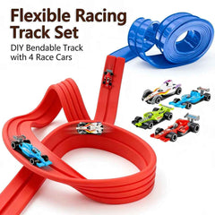 Kletshuts™ FlexibleRacer: Creatieve Bouwbare DIY Flexibele Racebaan Set