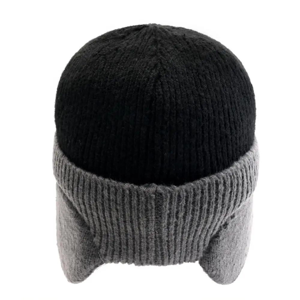 Icone™ EarflapBeanie 1+1 GRATIS: Dikke Gebreide Winter Muts Oorflap Bescherming