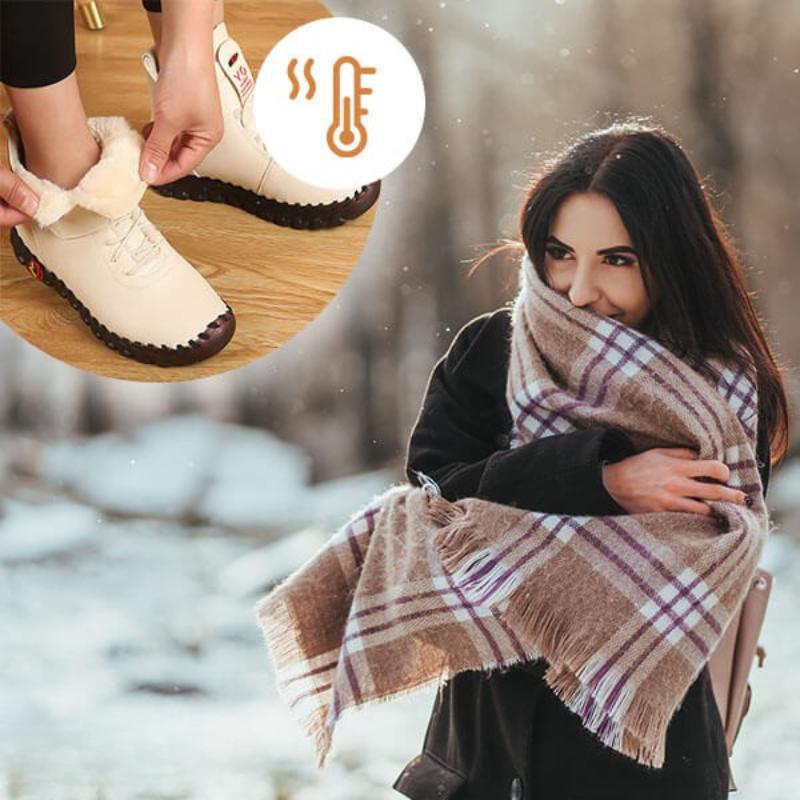 Happy™ WarmShoes: Zacht Comfortabel Winter Warme Schoenen Voor Comfort De Hele Dag