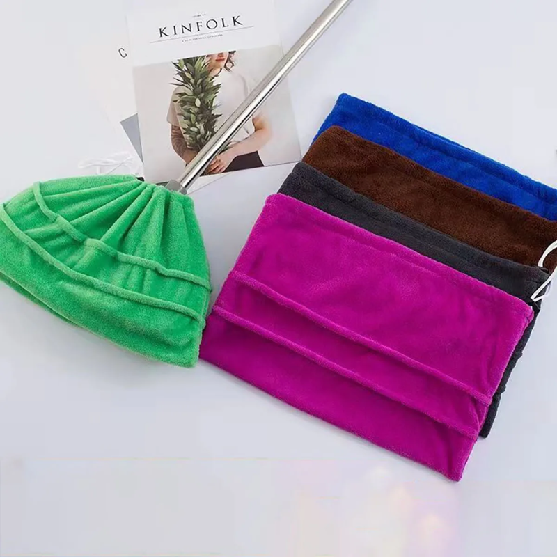 Cleaner Pro° BroomCover 2+2 GRATIS: Multifunctionele Wasbare Stofdoek Broom Cover