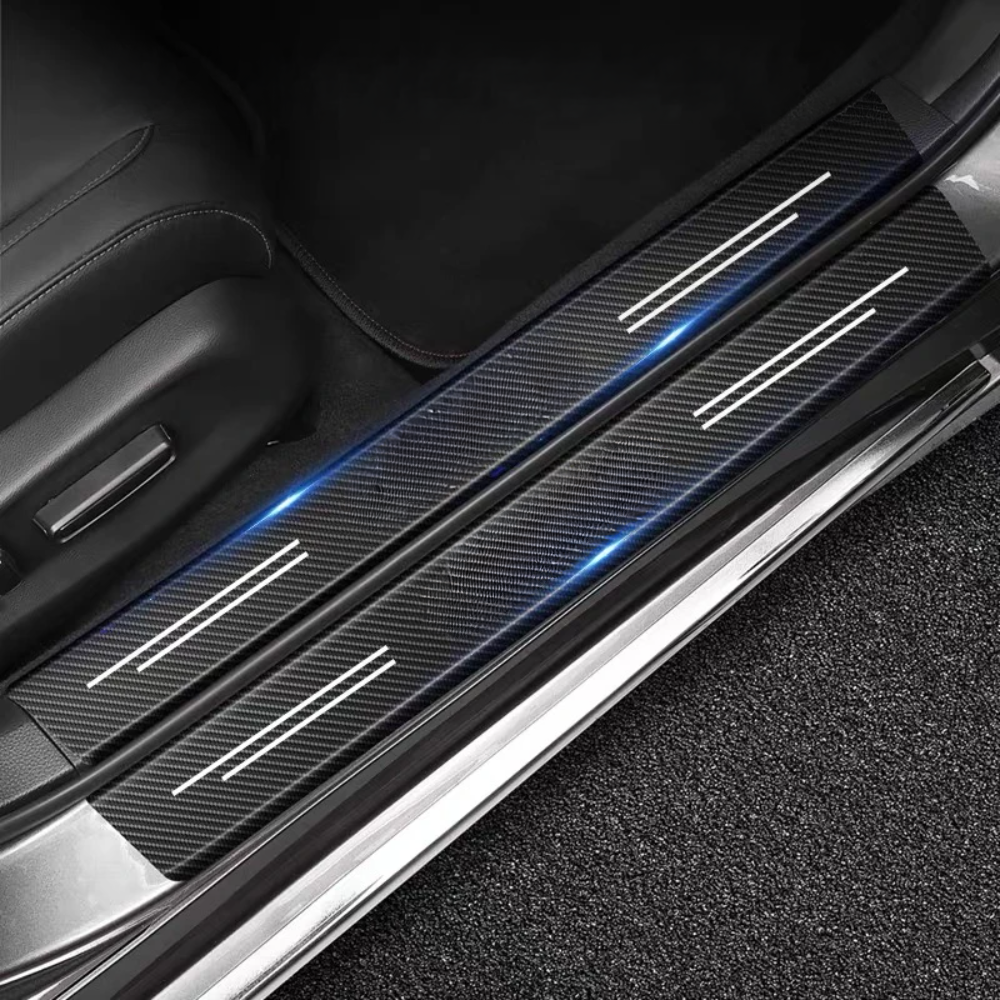 StepGuards 1+1 GRATIS: Krasbestendige Universele Pasvorm Stap Beschermers Auto Deur Drempel Beschermer