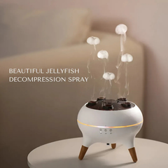 Globetrek° JellyfishHumidifier: Jellyfish Mist Luchtbevochtiger Aromatherapie Diffuser