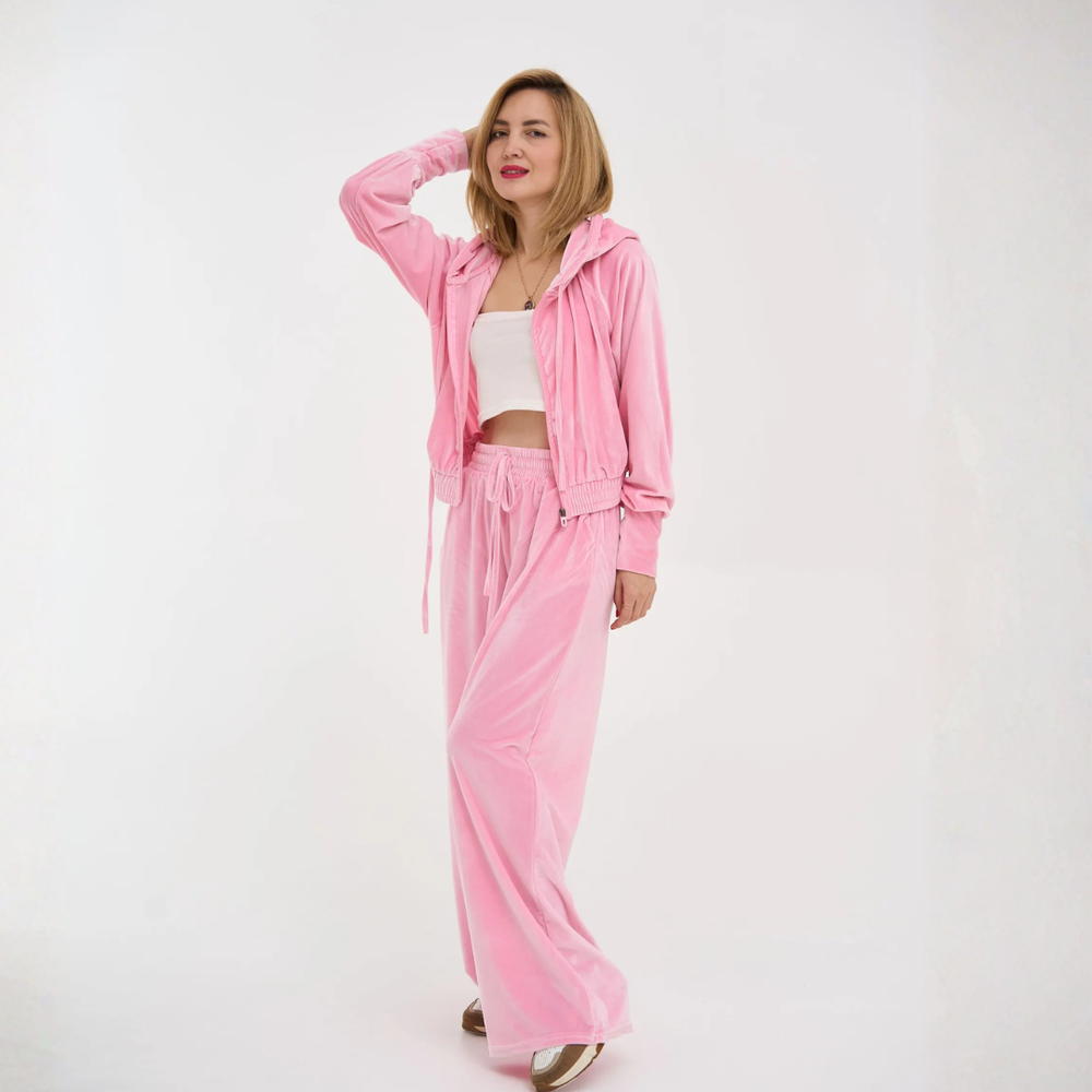 Icone™ WomenTracksuit: Stijlvol Comfortabel Twee-Delig Dames Trainingspak Set