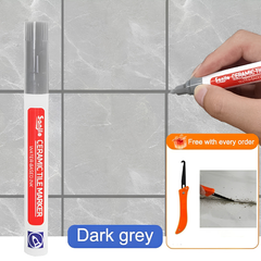 TileMarker 1+1 GRATIS - Anti-Schimmel Keramische Tegelvoeg Marker Met Voegen Haakmes