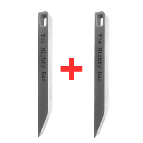 MiniPrybar 1+1 GRATIS: Duurzame Multifunctionele Mini Prybar Sleutelhanger