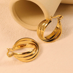 Jewelance™ LuxeHoops 1+1 GRATIS: Luxe Minimalistische Elegante Mode Hoepel Oorbellen