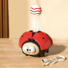 Kletshuts™ LadybugToy: Schattig Kleurrijk Lieveheersbeestje Bal Blazer Kinder Speelgoed