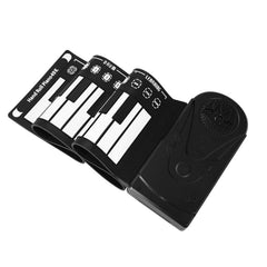 Kletshuts™ PortablePiano: Lichtgewicht Muziek Roll-Up Draagbare Piano Toetsenbord