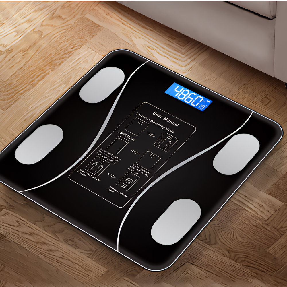 DigitalScale: Hoge Precisie Slimme Lichaamsgewicht Monitor Digitale Weegschaal