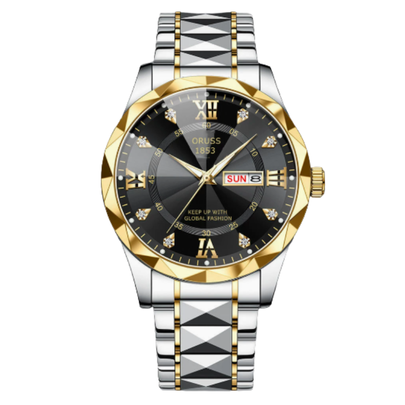 LuminousWatch: Luxe Mode Luminous Horloge Voor Mannen