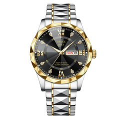 LuminousWatch: Luxe Mode Luminous Horloge Voor Mannen