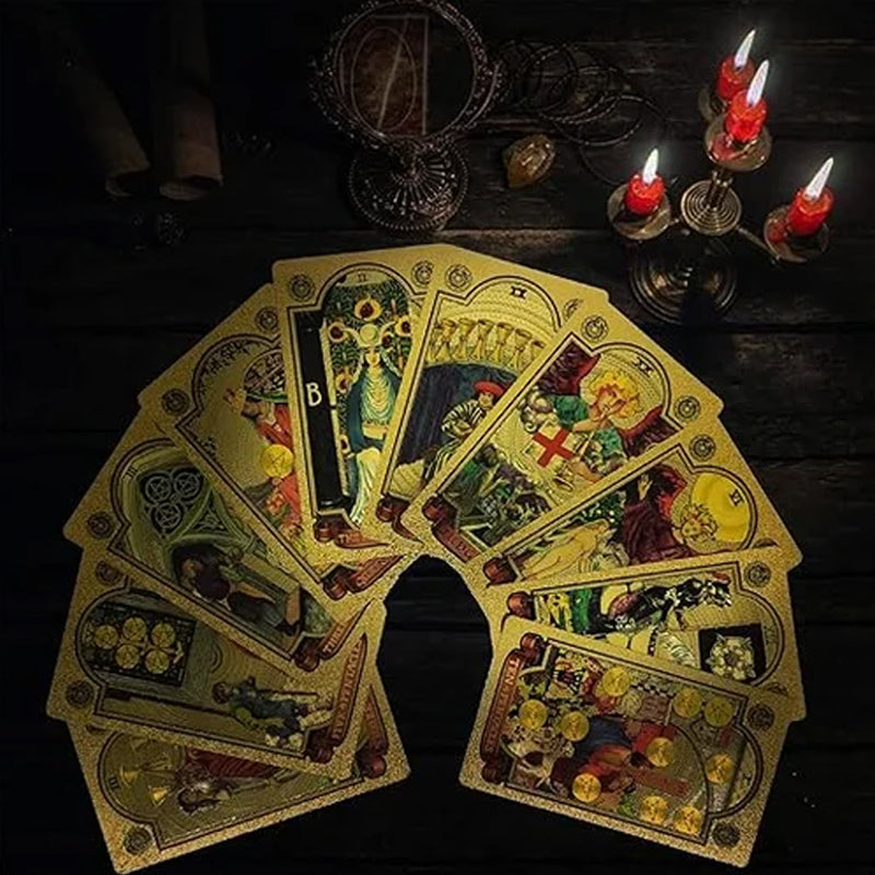 TarotCards - Mystieke Gouden Tarot Kaarten