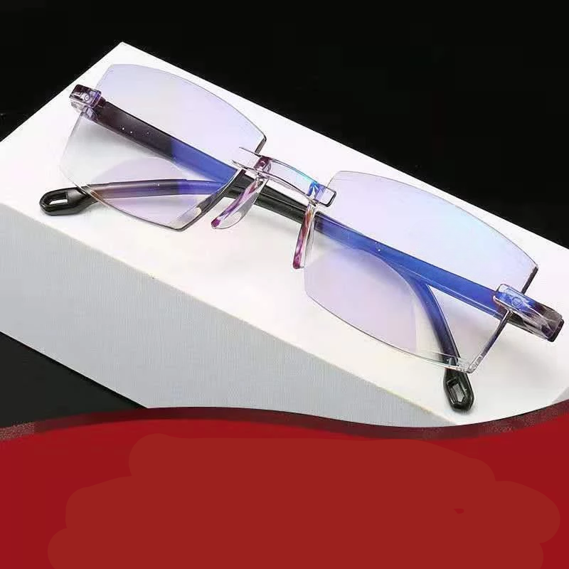 ClearEyeglasses 1+1 GRATIS - Lichtgewicht Gegradeerde Anti-Blauw Licht Duidelijke Bril