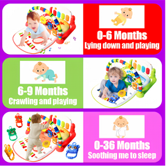 Kletshuts™ MusicBaby: Interactieve Leuke Kleurrijke Muzikale Baby Speelmat