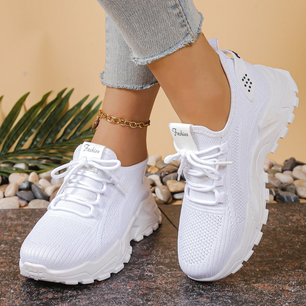 Happy™ BreathableSneakers: Dames Mesh Sport Ademend Sneakers