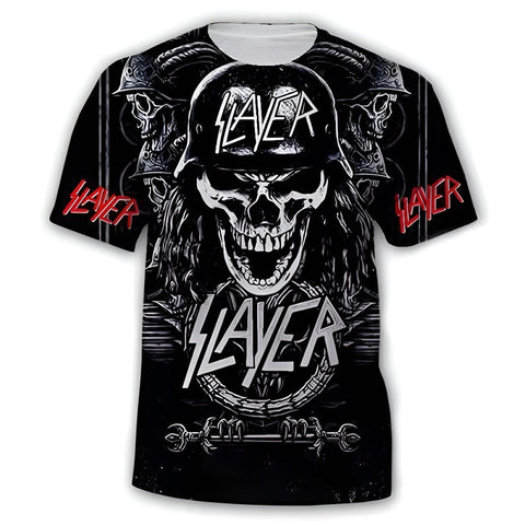 Icone™ SlayerShirt: Ultieme Comfort Moderne Pasvorm Dagelijks Slayer Shirt